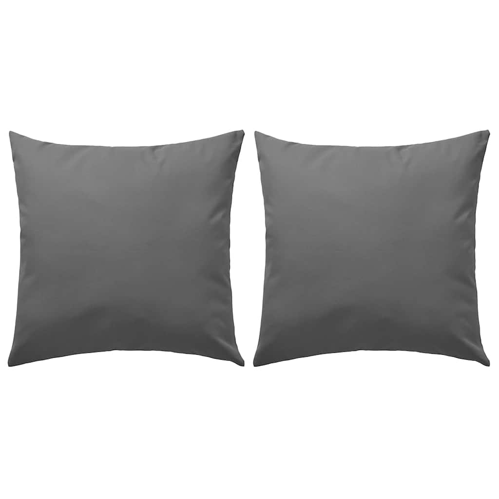 Vrtni jastuci 2 kom 45 x 45 cm sivi