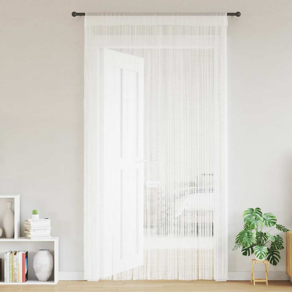Končane Zavjese 2 kom 100x250 cm Bijele