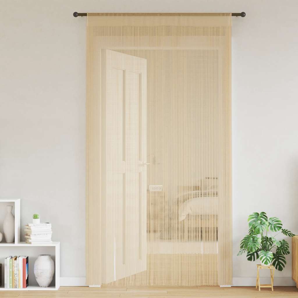 Končane Zavjese 2 kom 140x250 cm Bež