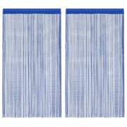Končane Zavjese 2 kom 100x250 cm Plave