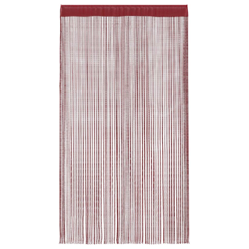 Končane Zavjese 2 kom 100x250 cm Bordo