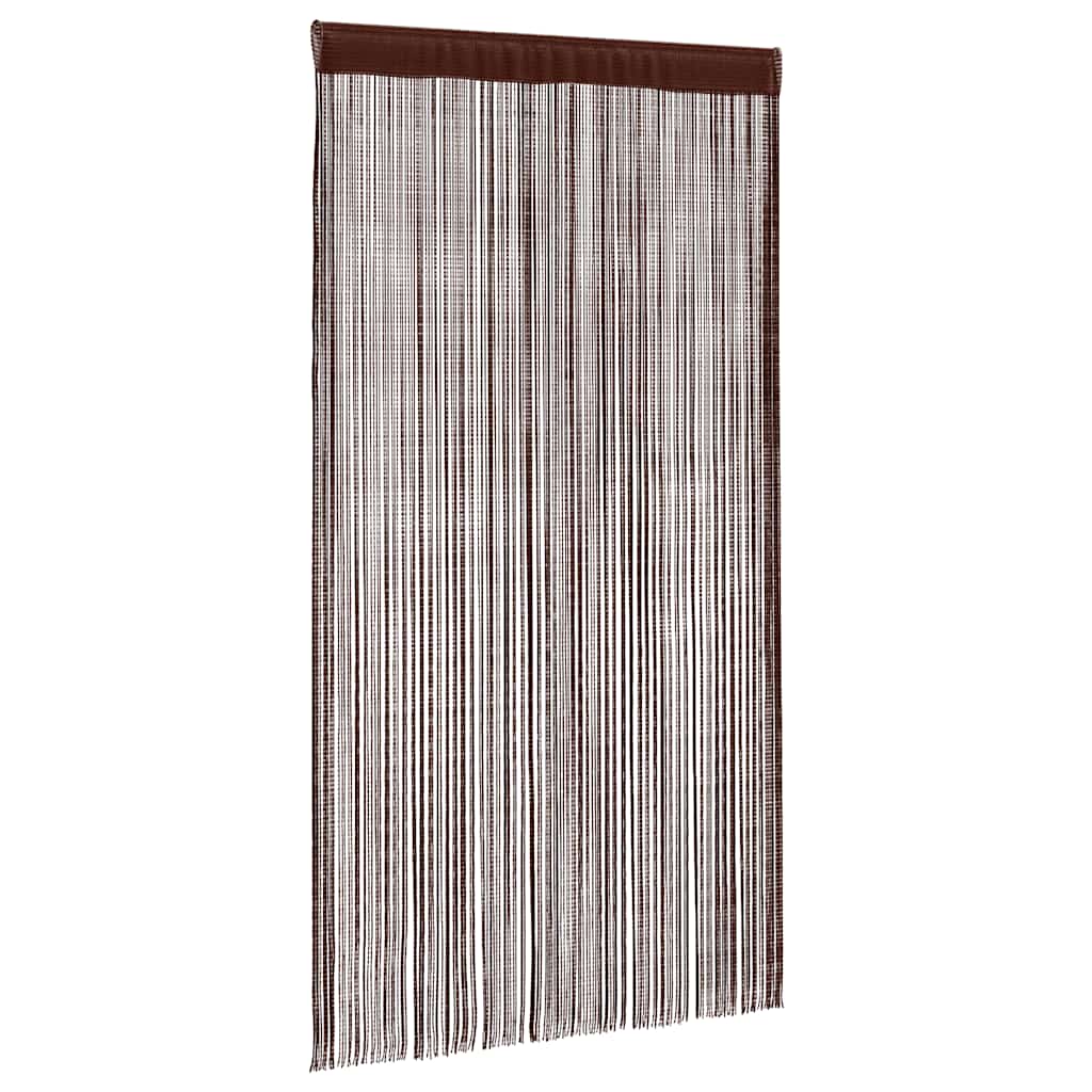 Končane Zavjese 2 kom 100x250 cm Smeđe