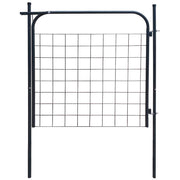 Vrtna ograda 100x100 cm antracit boje