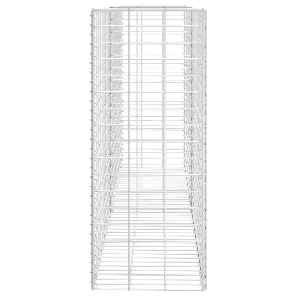 Gabionska košara od pocinčanog čelika 85 x 30 x 200 cm