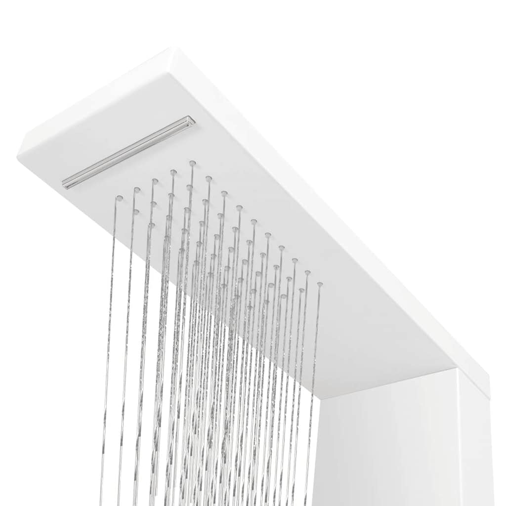 Panel Sustav za Tuširanje Aluminijski Mat bijeli