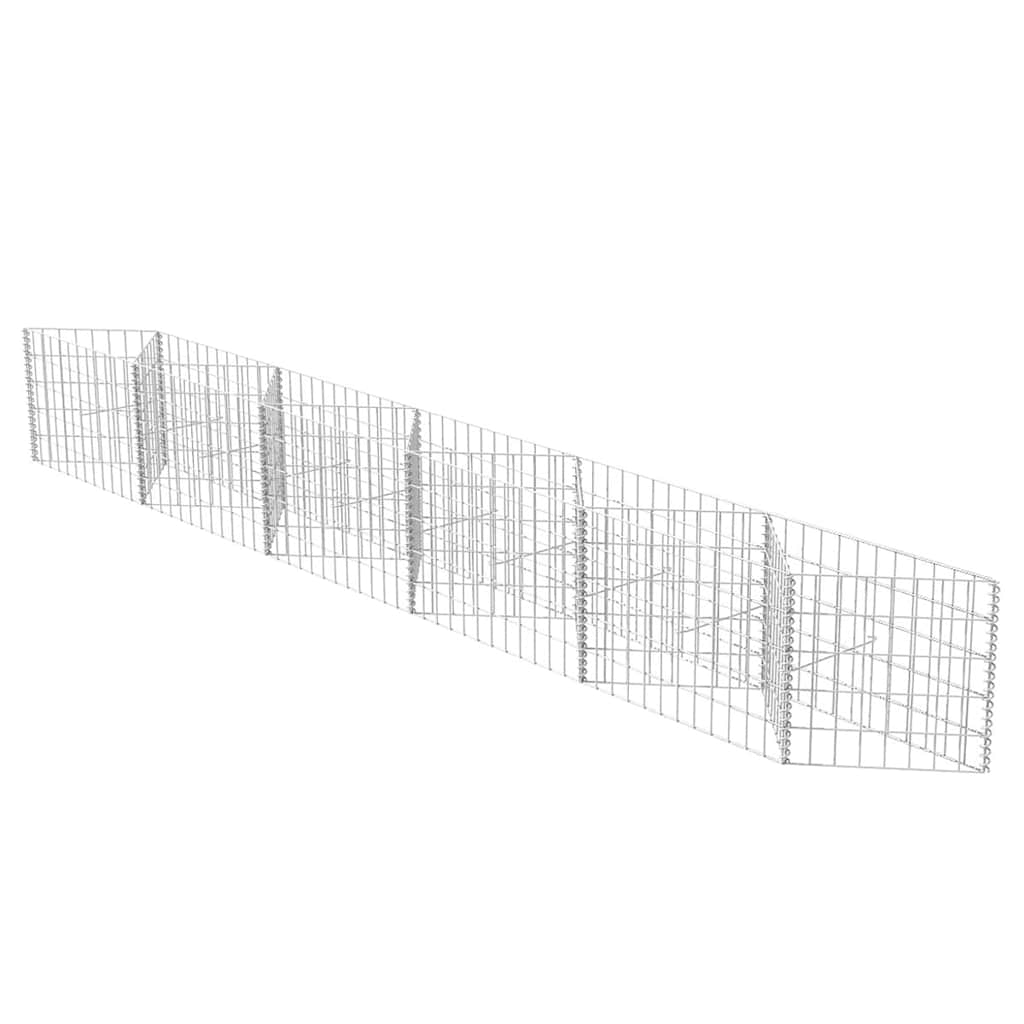 Gabionska košara od pocinčanog čelika 300 x 30 x 50 cm