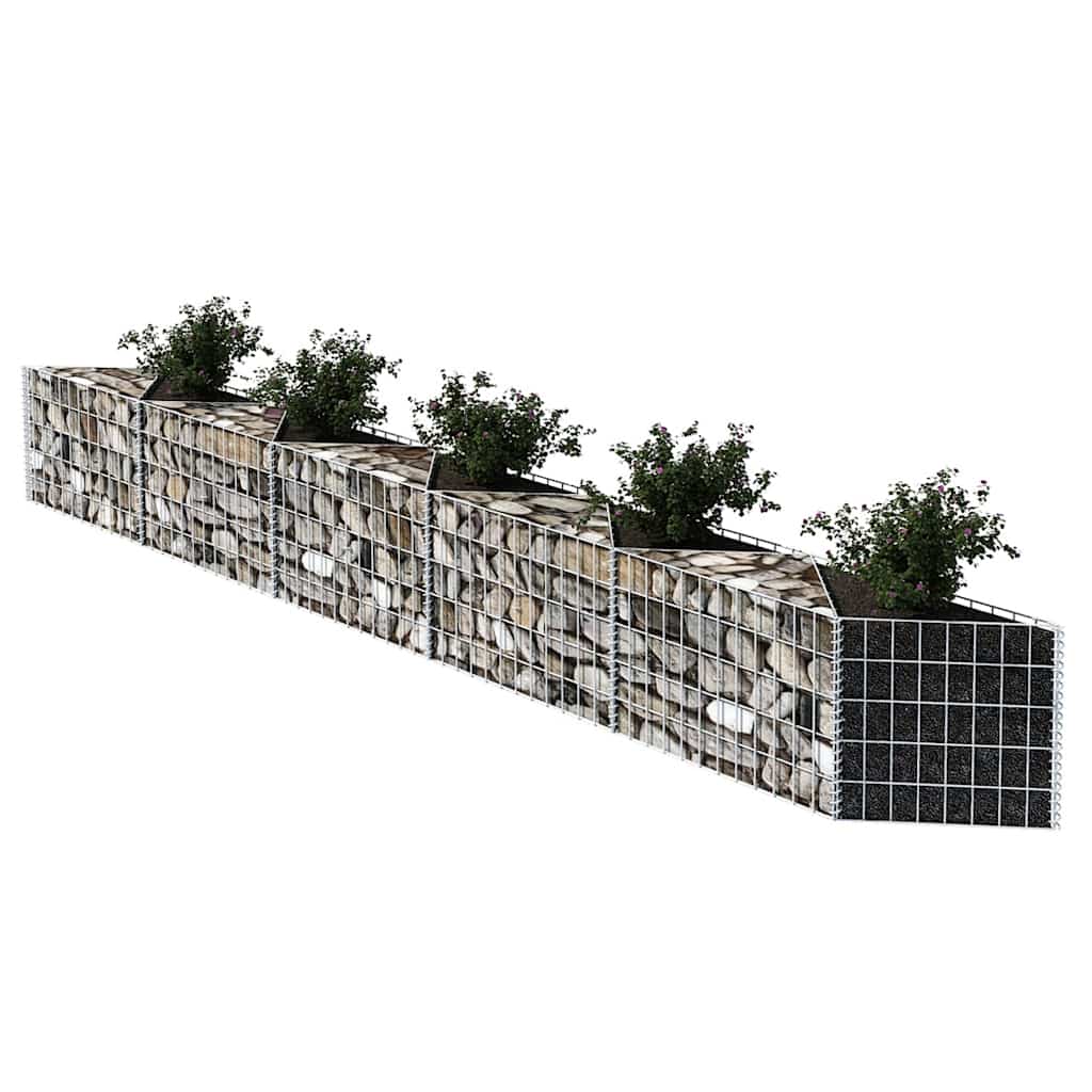 Gabionska košara od pocinčanog čelika 300 x 30 x 50 cm