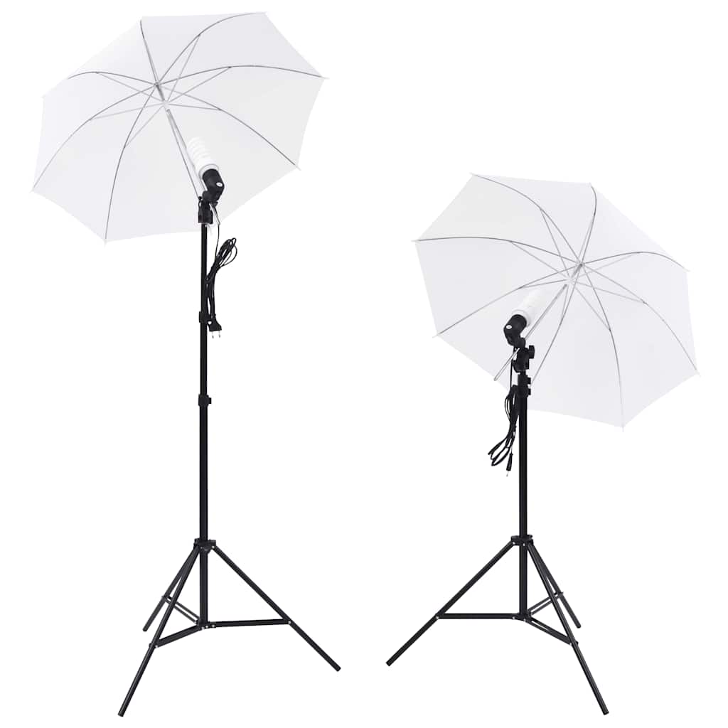 Oprema za Foto Studio: 5 Raznobojnih Pozadina i 2 Kišobrana