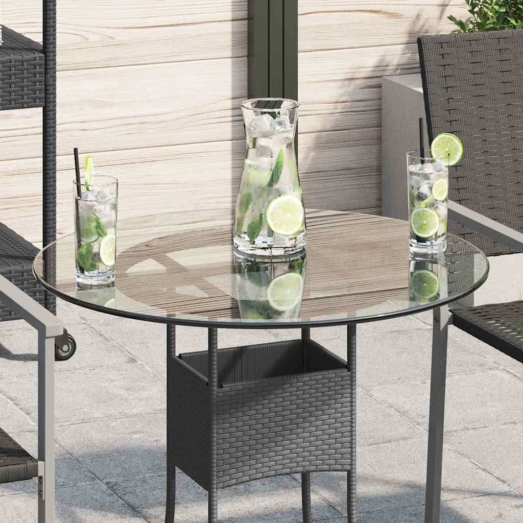 Ploča za Stol Kaljeno Staklo Okrugla 600 mm