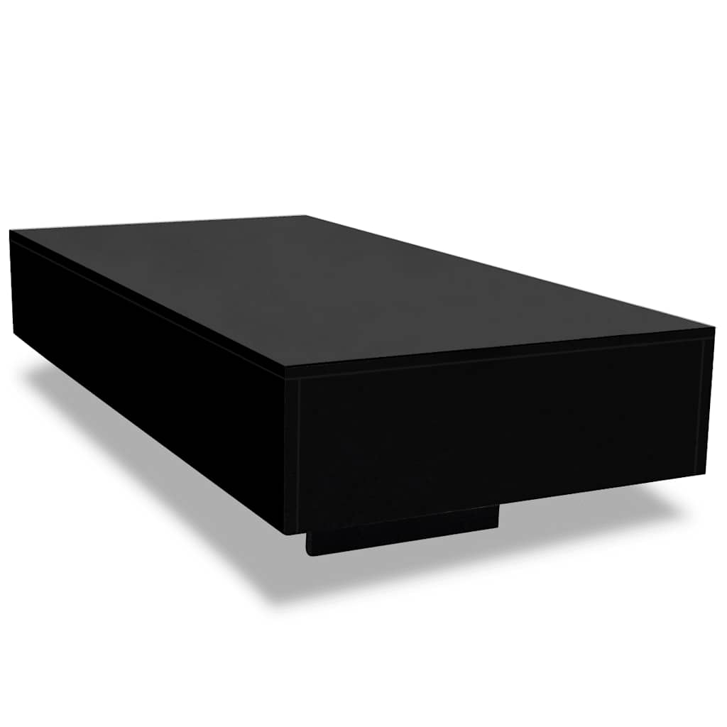 Klupski Stolić Visoki Sjaj Crna boja