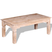 Stolić za kavu od bagremovog drva 110 x 60 x 45 cm