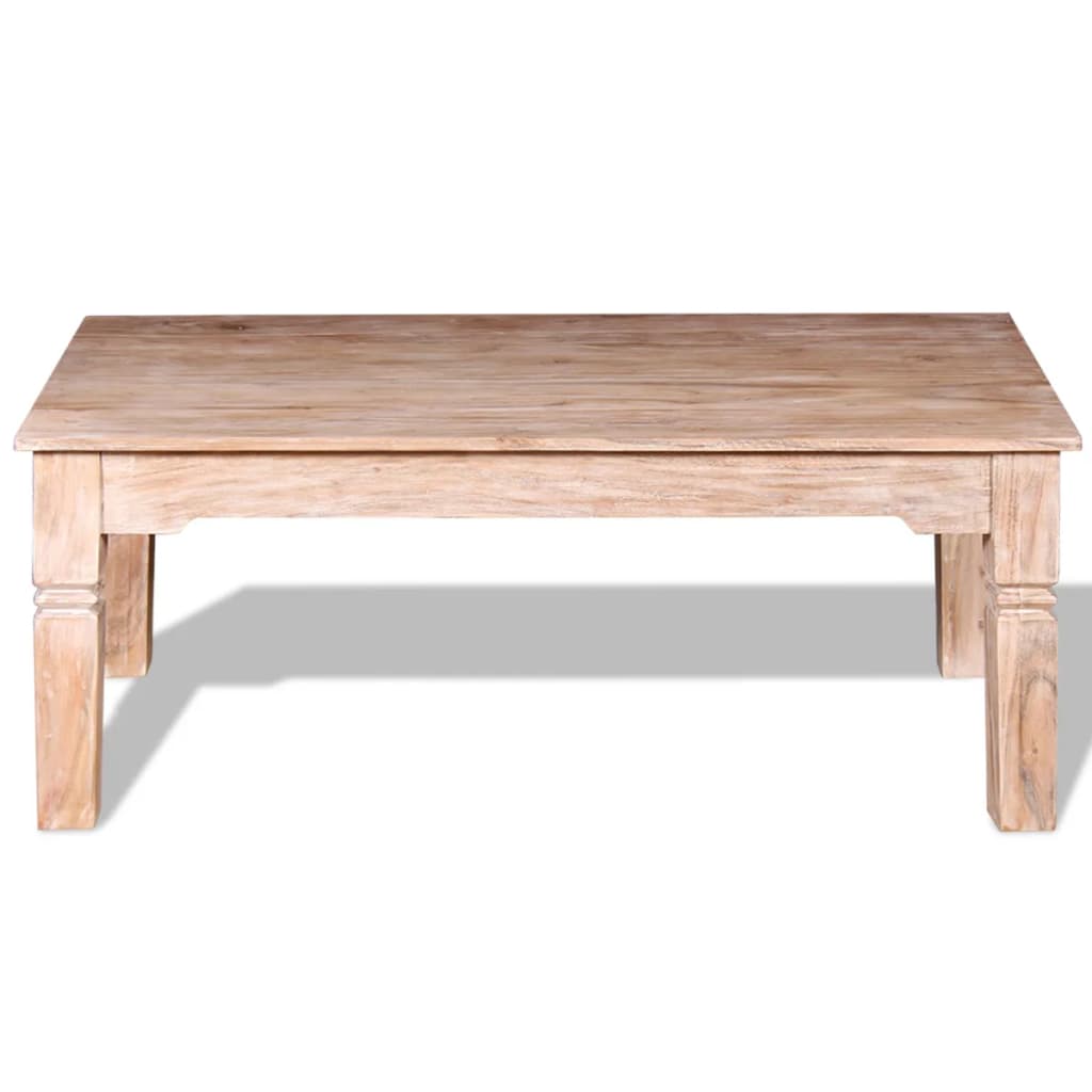 Stolić za kavu od bagremovog drva 110 x 60 x 45 cm