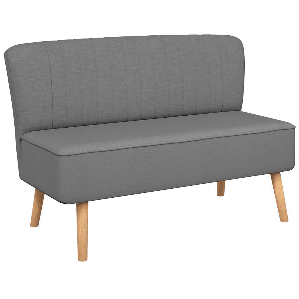 Kauč Tkanina 117x55,5x77 cm Svijetlo sivi