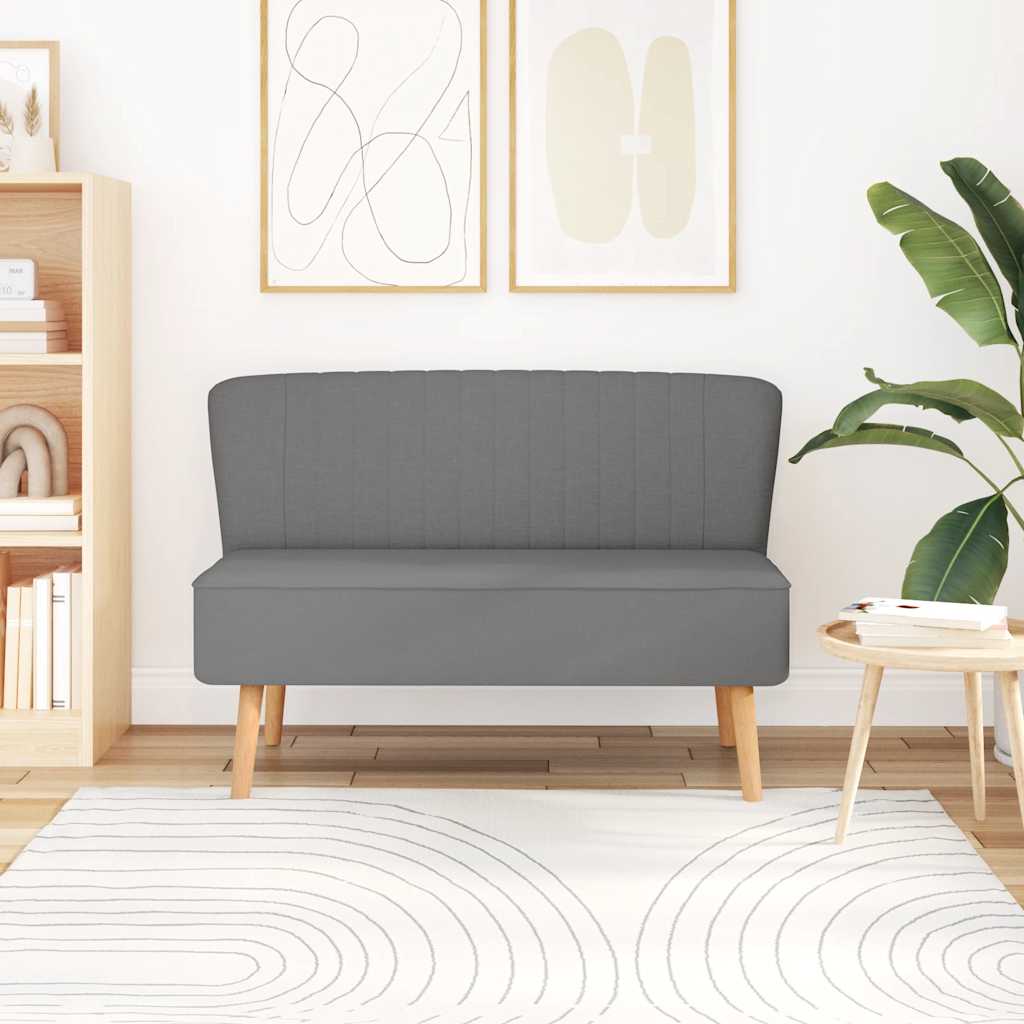 Kauč Tkanina 117x55,5x77 cm Svijetlo sivi