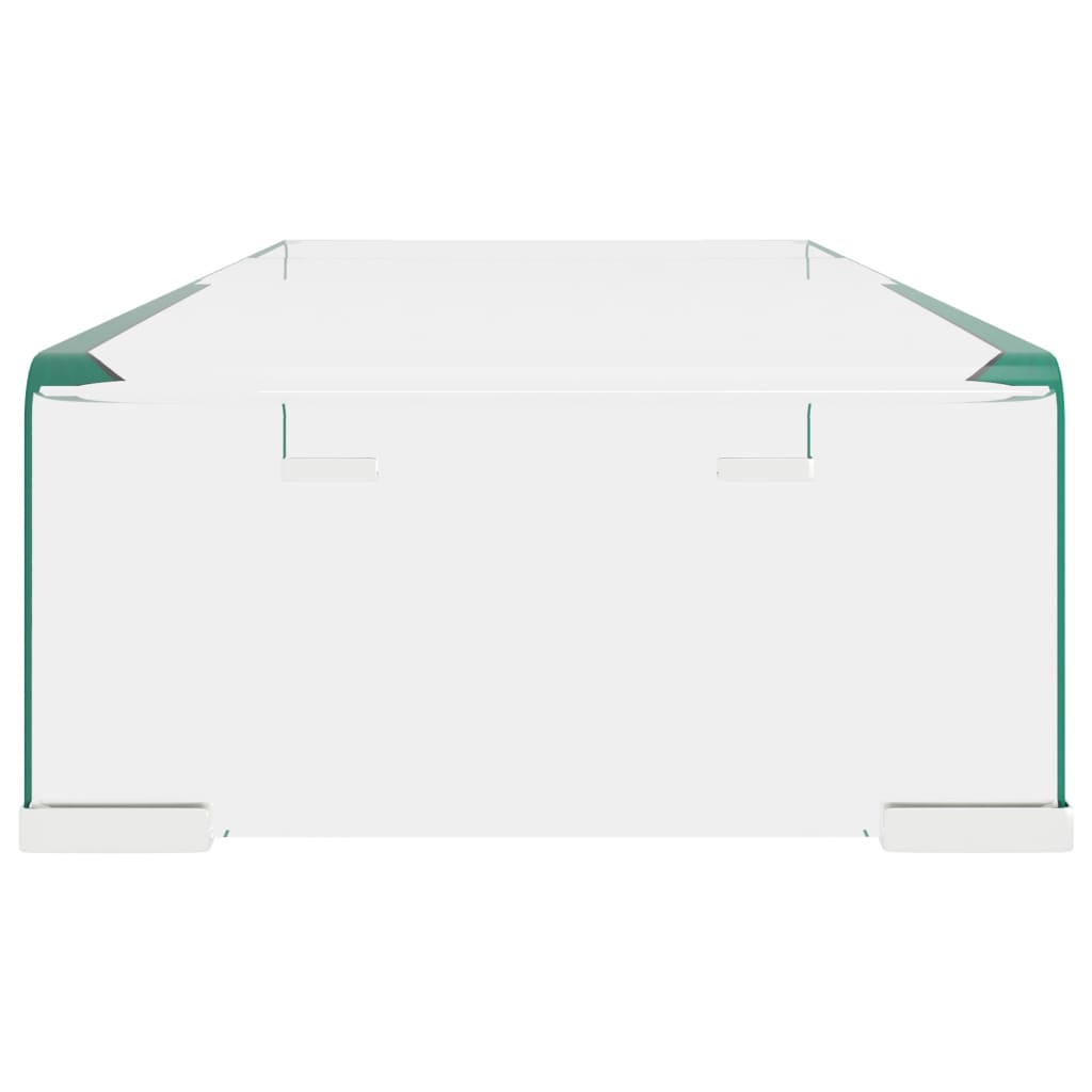 Stalak za TV /Monitor Prozirno Staklo 60x25x11 cm