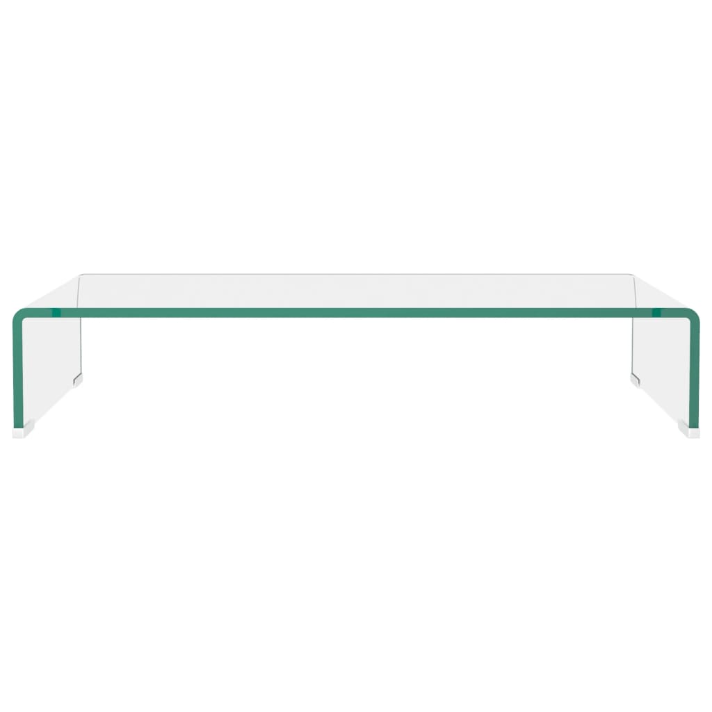 Stalak za TV /Monitor Prozirno Staklo 70x30x13 cm