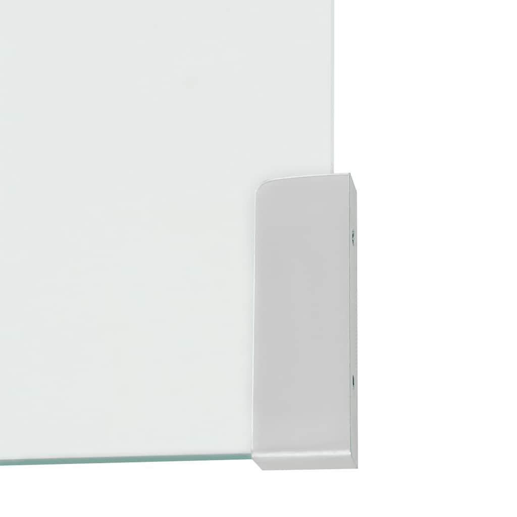 Stolić za kavu od kaljenog stakla 98 x 45 x 30 cm prozirni
