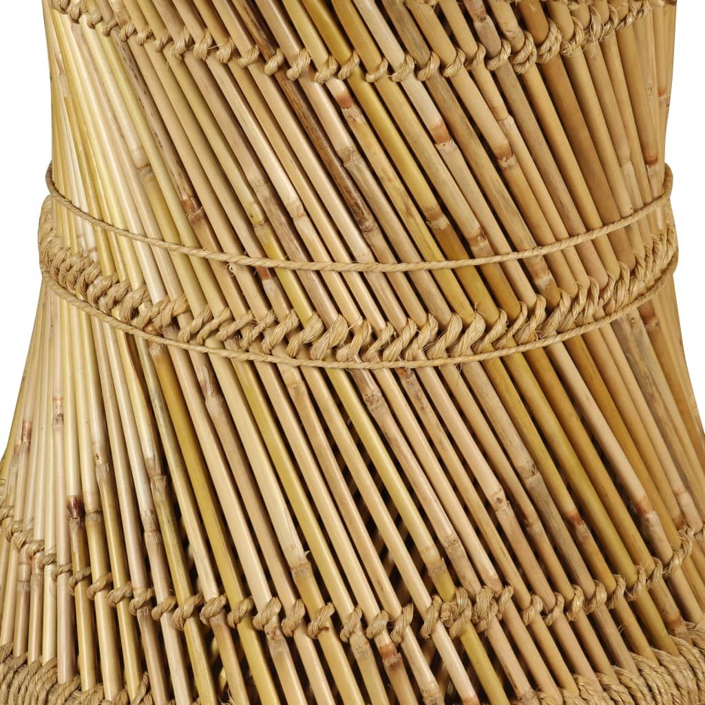 Stolić za kavu od bambusa osmerokutni 60 x 60 x 45 cm