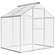Vanjski kavez za ptice od aluminija 178 x 122 x 194 cm