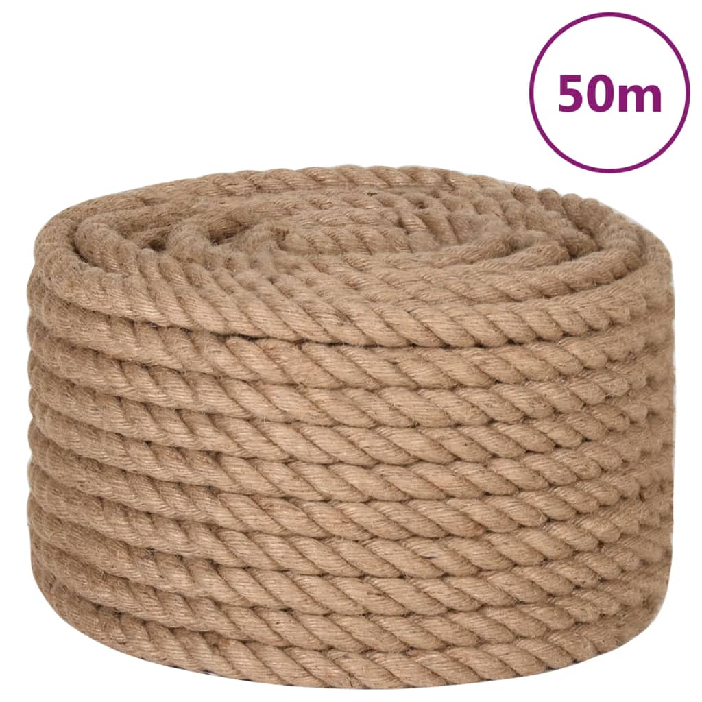 Uže od 100% Jute 20 mm 50 m