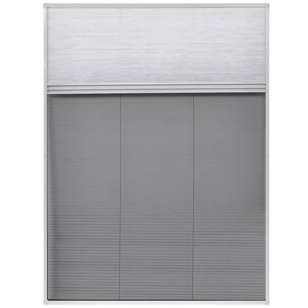 Zaslon Protiv Insekata za Prozore Aluminijski 60x80 cm sa Sjenilom
