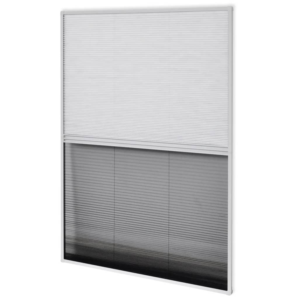 Zaslon Protiv Insekata za Prozore Aluminijski 80x120 cm sa Sjenilom