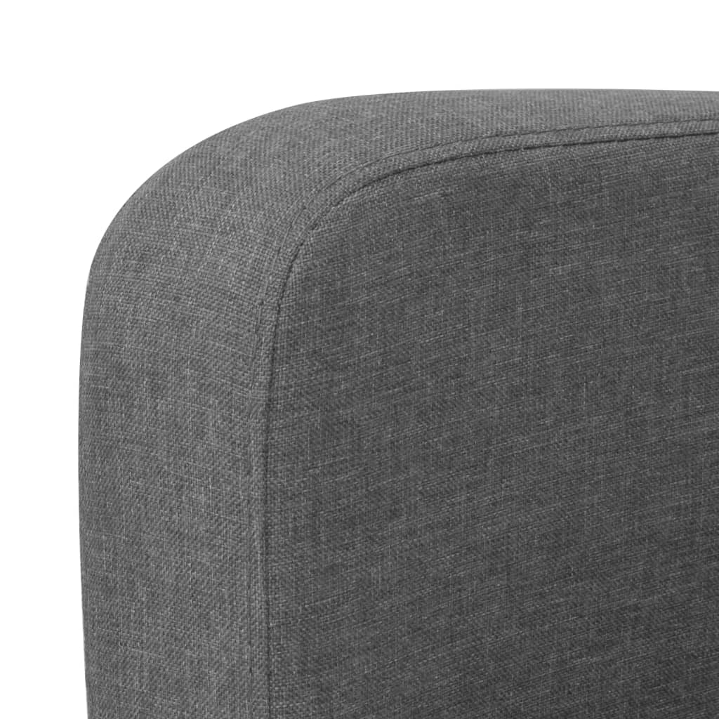 Kauč trosjed 180x65x76 cm tamno sivi