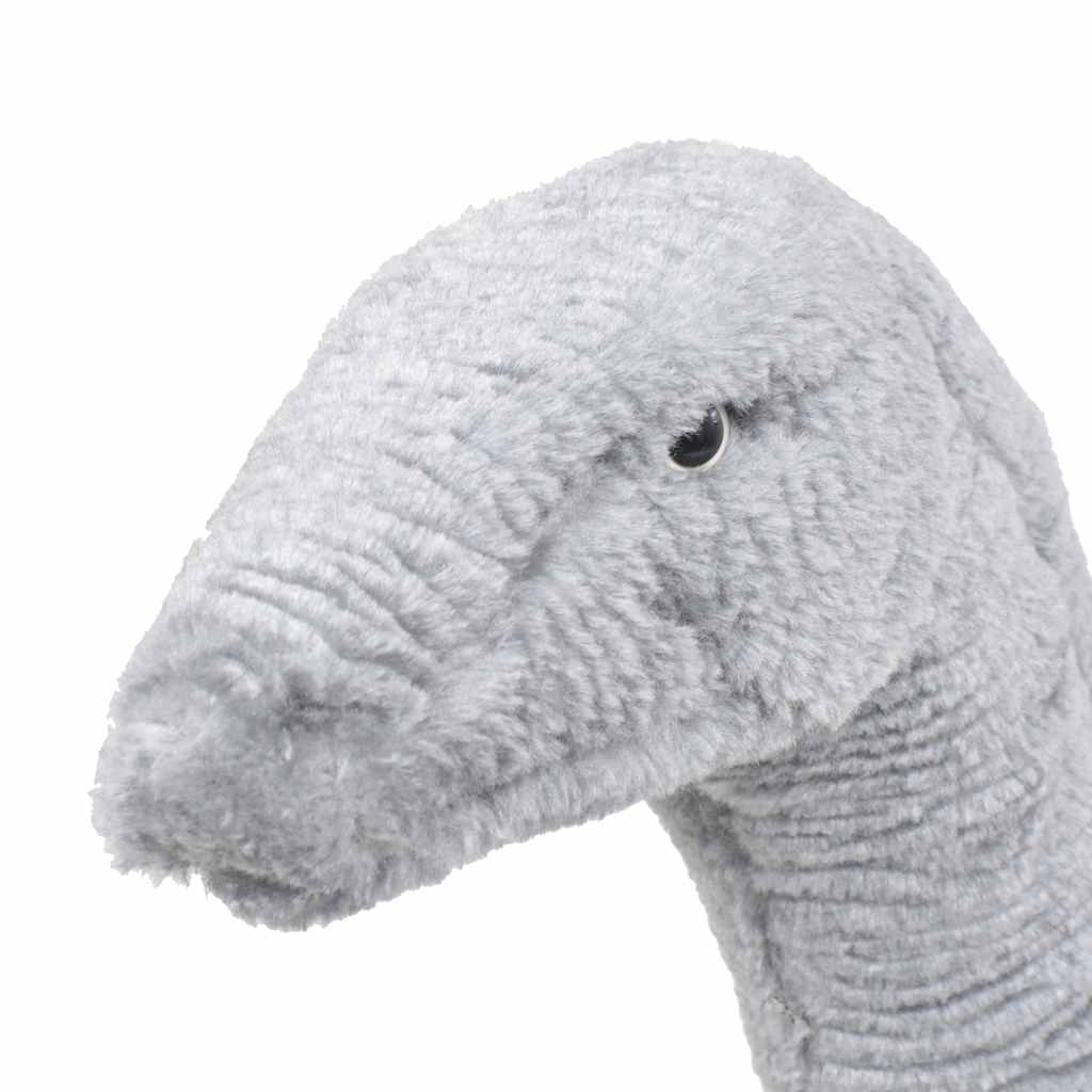 Samostojeći plišani dinosaur brahiosaur sivi XXL