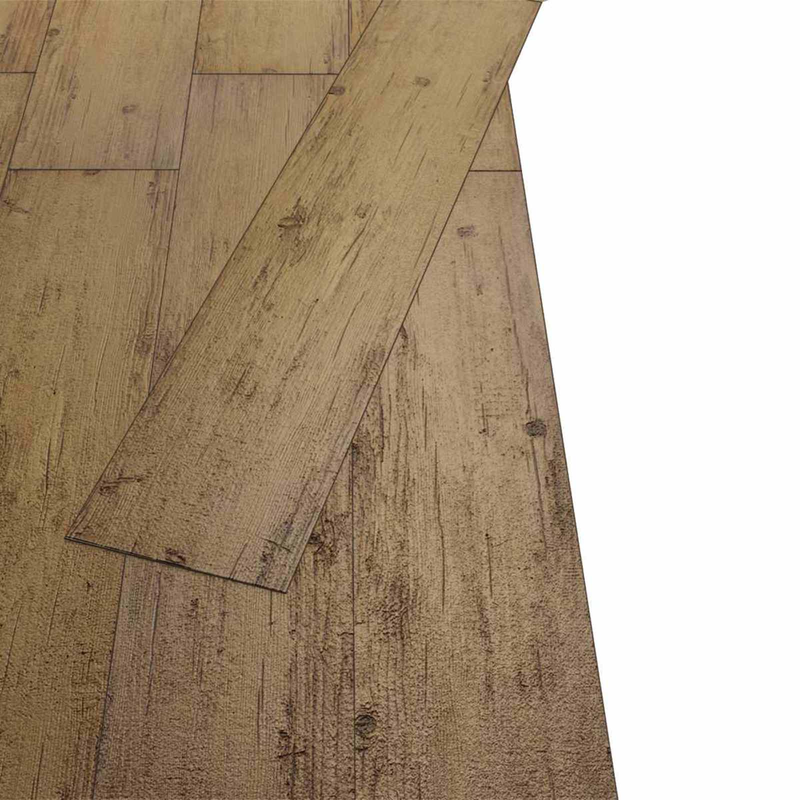 Podne daske 18 pcs Bakarna smeđa 5,26 m² PVC