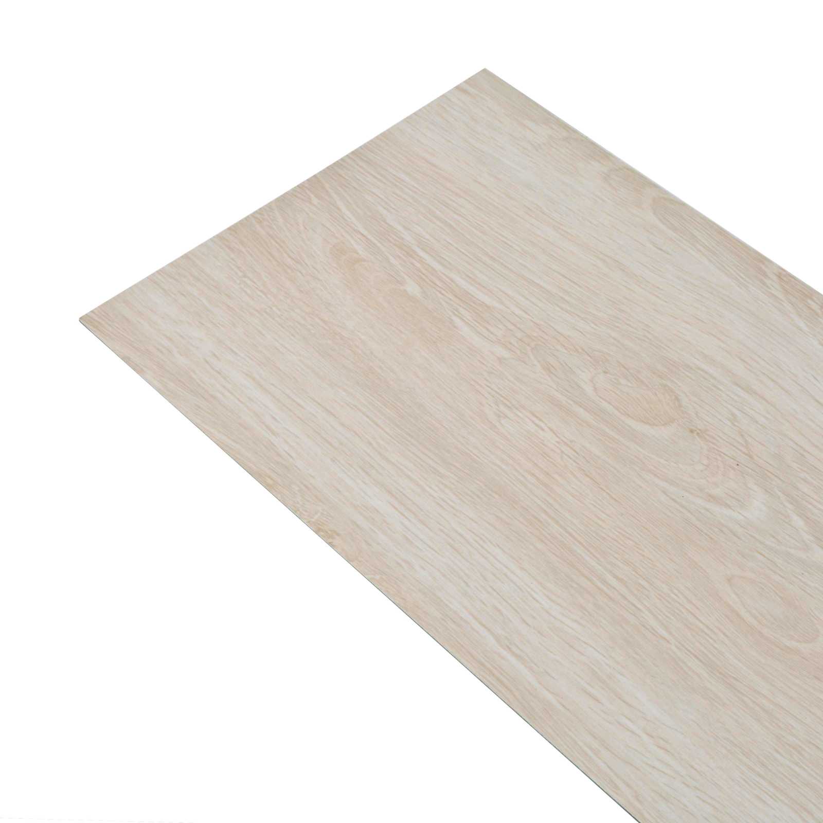 Podne daske 18 pcs Bijeli 5,26 m² PVC