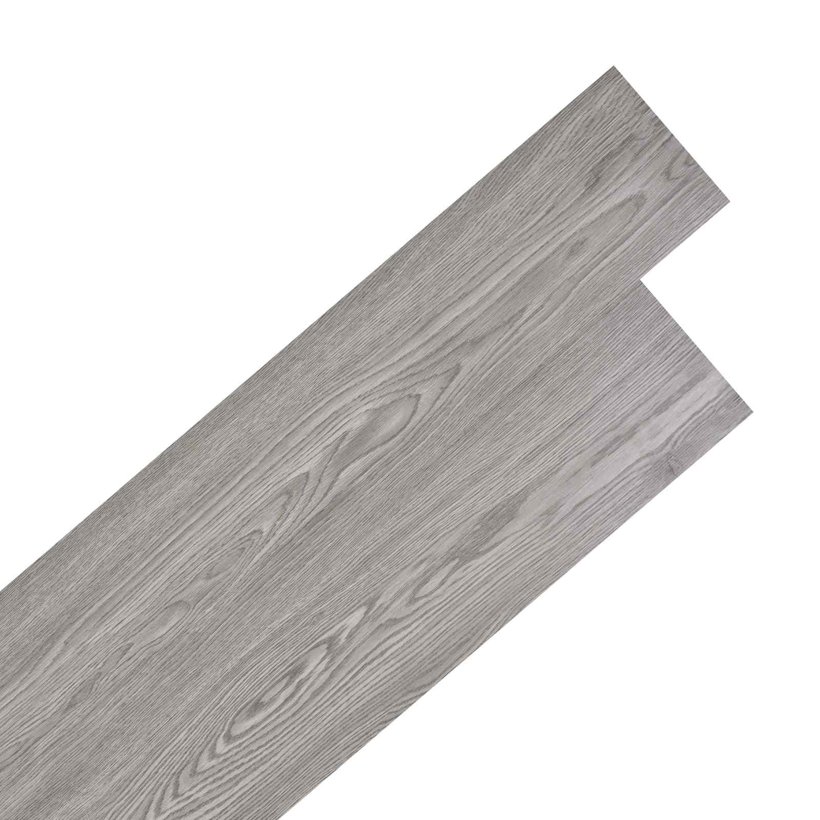 Podne daske 36 pcs Tamno siva 5,02 m² PVC