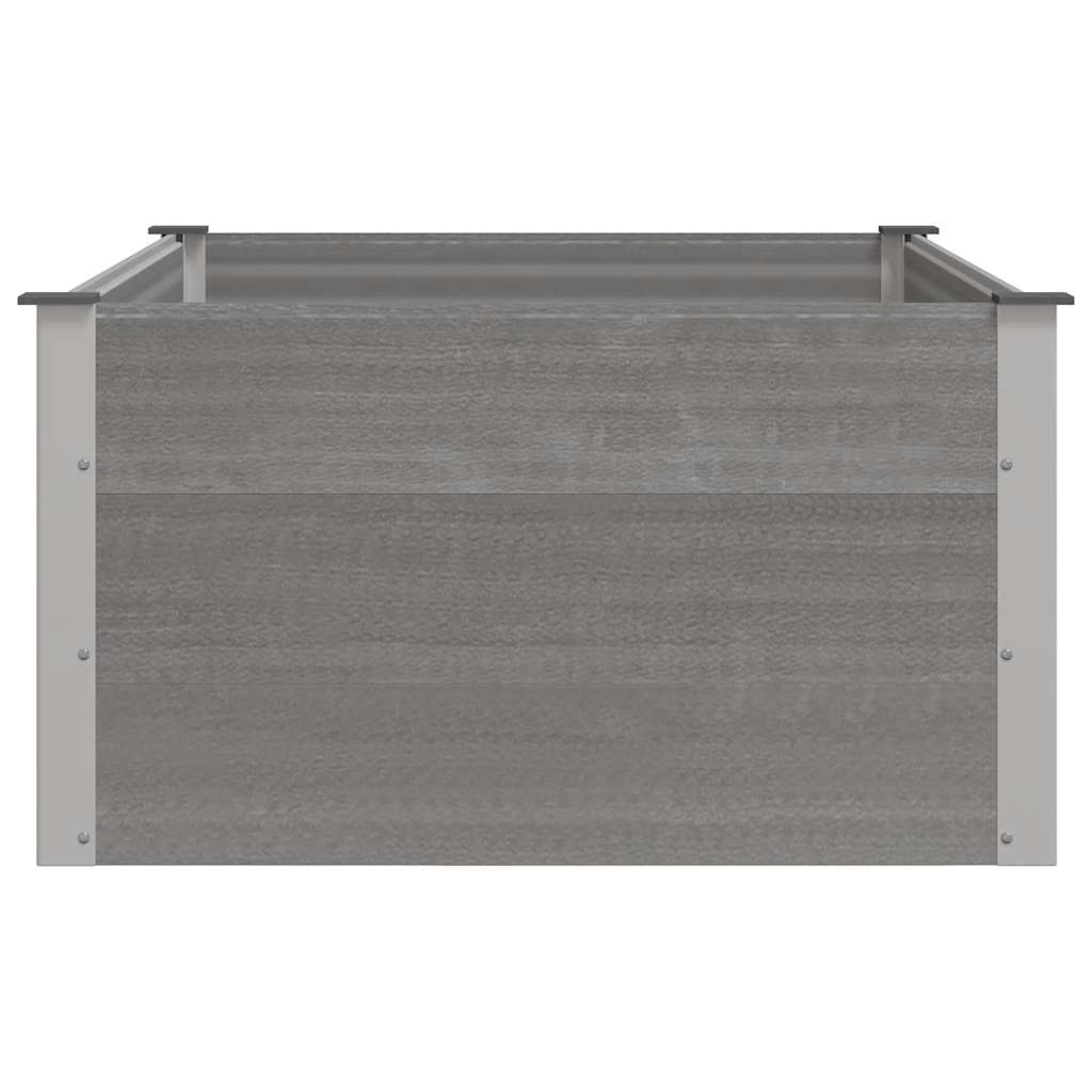 Vrtna Posuda za Sadnju WPC 150x100x54 cm Siva