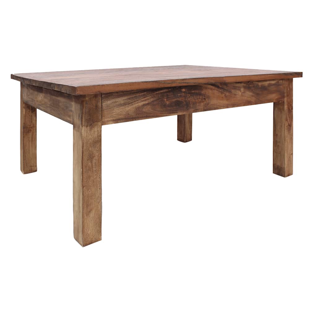 Stolić za kavu od masivnog drva mahagonija 96 x 73 x 45 cm