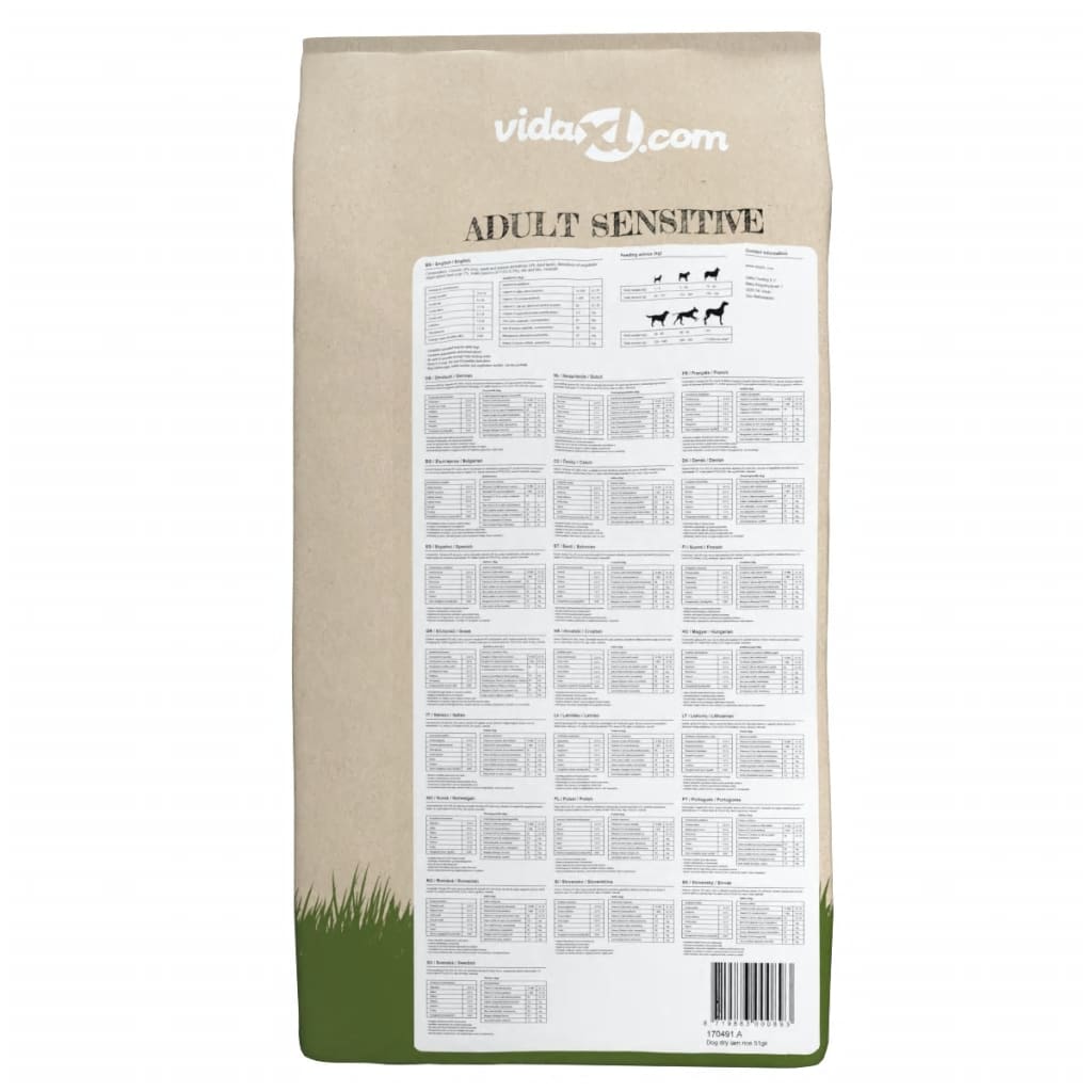 Premium suha hrana za pse Adult Sensitive Lamb & Rice 15 kg
