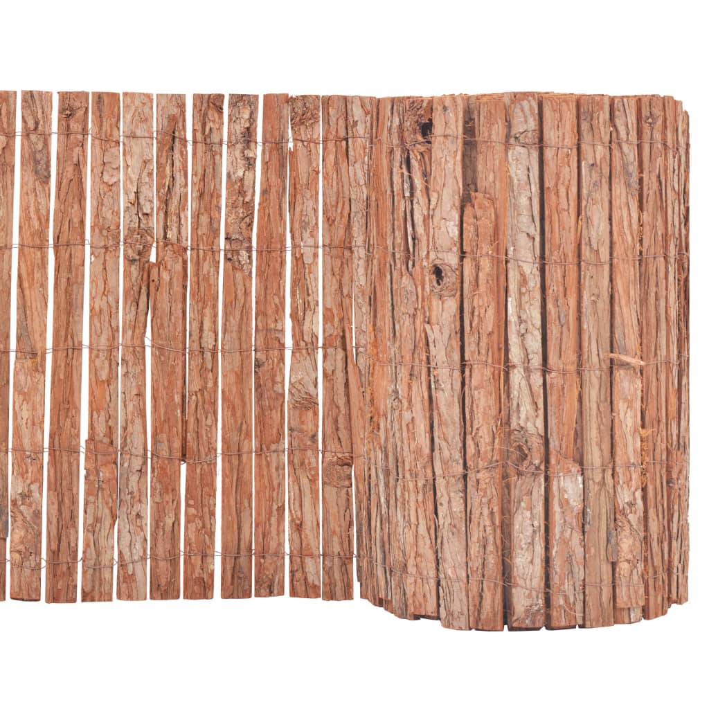 Ograda od kore drveta 1000 x 50 cm