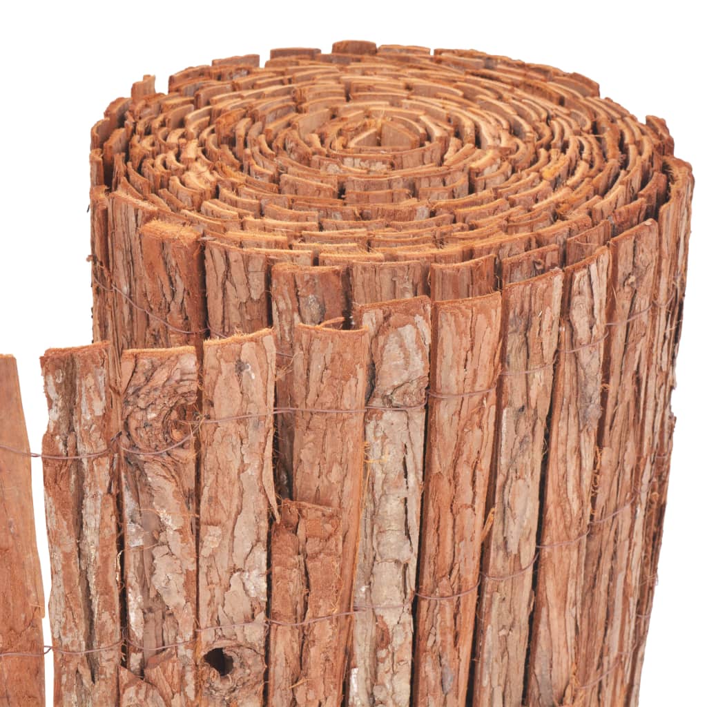 Ograda od kore drveta 1000 x 50 cm