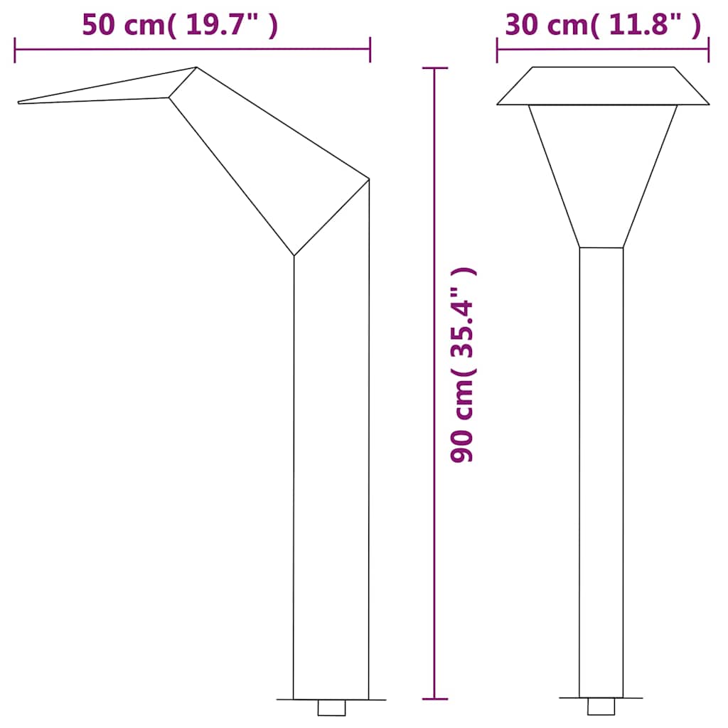 Fontana za bazen od nehrđajućeg čelika 50 x 30 x 90 cm srebrna