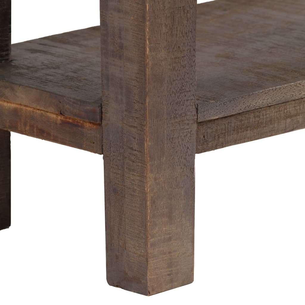 Konzolni stol od masivnog drva starinski 118 x 30 x 80 cm