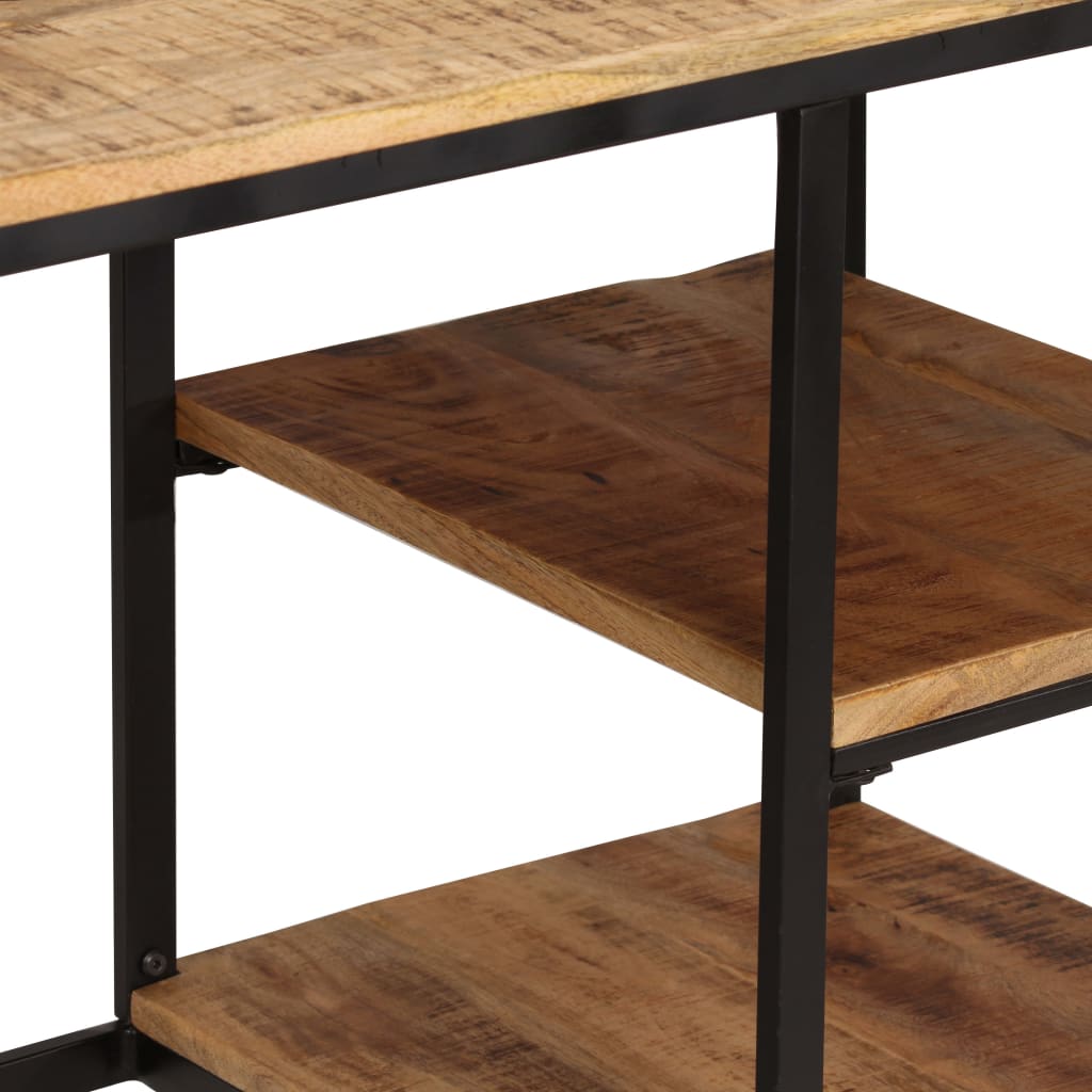 Stol sa sklopivim stolcem od mango drva 115 x 50 x 76 cm