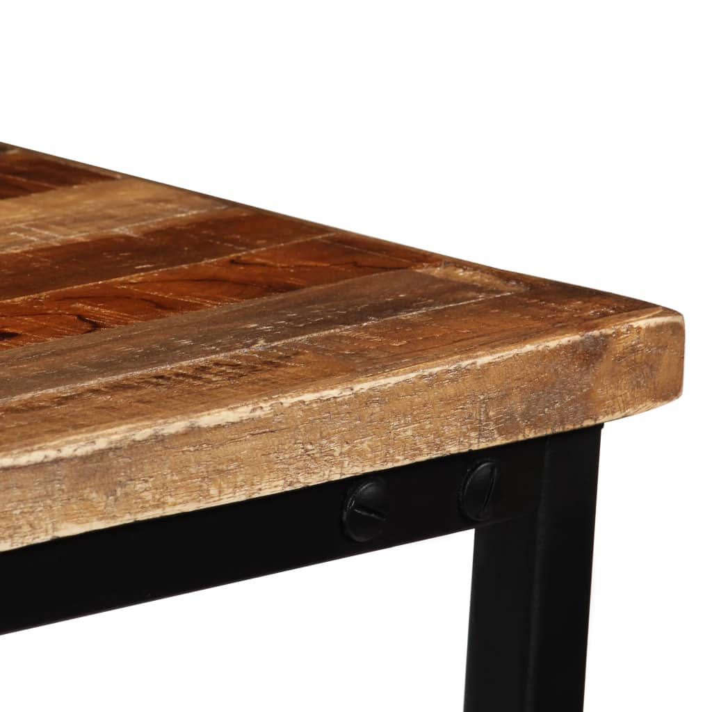 Konzolni stol od masivne obnovljene tikovine 90 x 30 x 76 cm