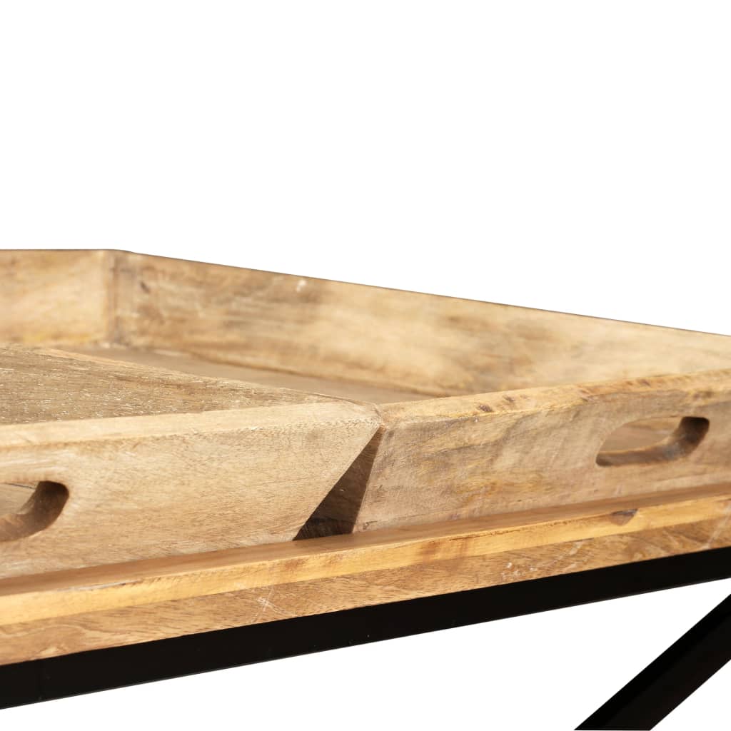 Stolić za kavu od masivnog drva manga 110 x 55 x 42 cm