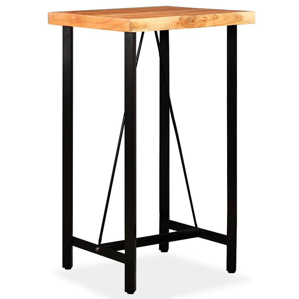 Barski stol od masivnog bagremovog drva 60 x 60 x 107 cm