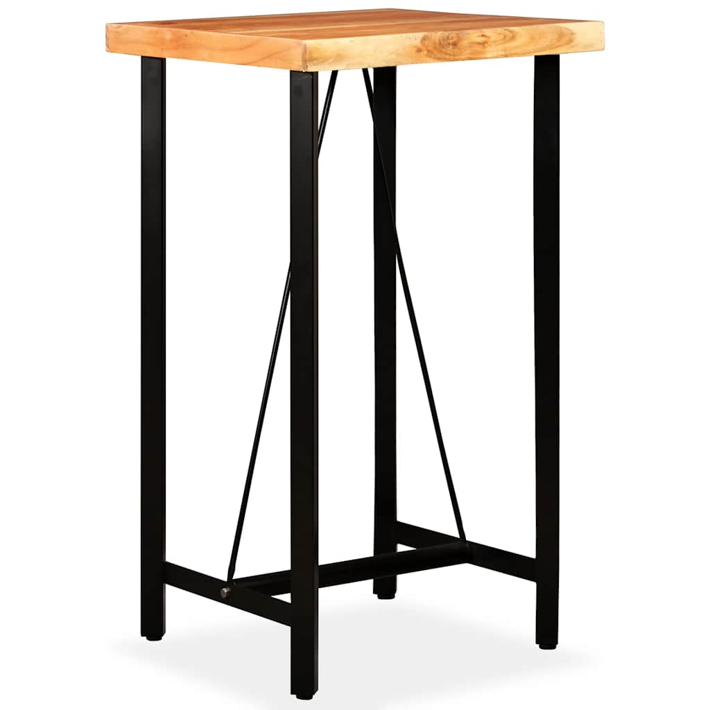 Barski stol od masivnog bagremovog drva 60 x 60 x 107 cm