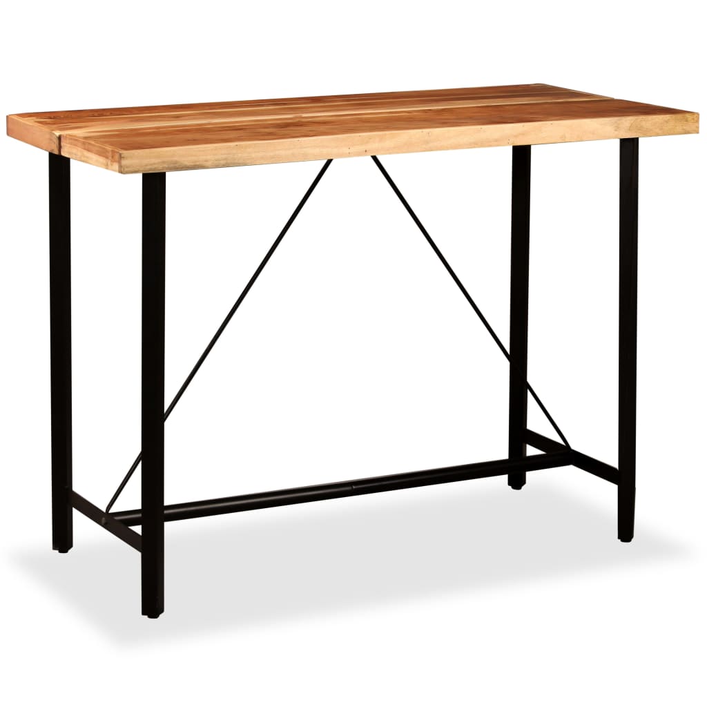 Barski stol od masivnog bagremovog drva 150 x 70 x 107 cm