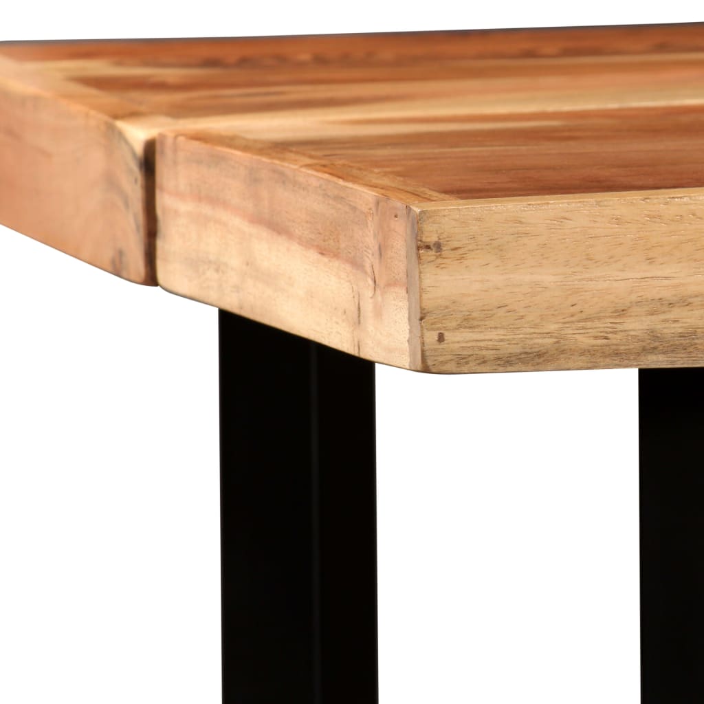 Barski stol od masivnog bagremovog drva 150 x 70 x 107 cm
