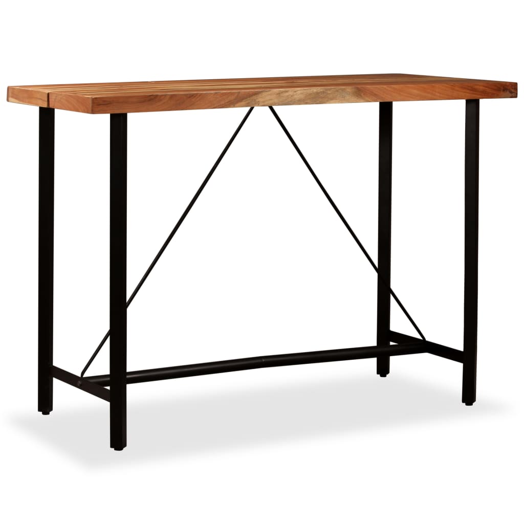 Barski stol od masivnog bagremovog drva 150 x 70 x 107 cm