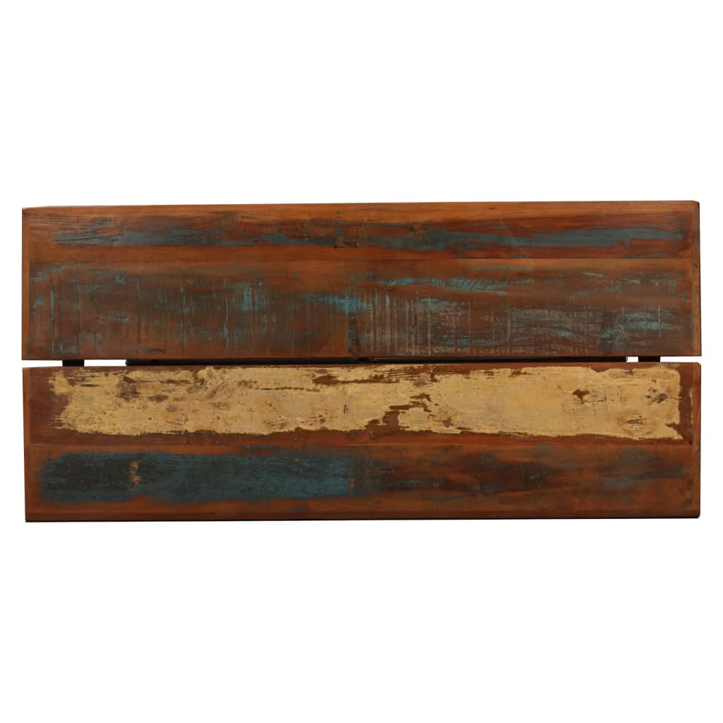 Barski stol od masivnog obnovljenog drva 150x70x107 cm