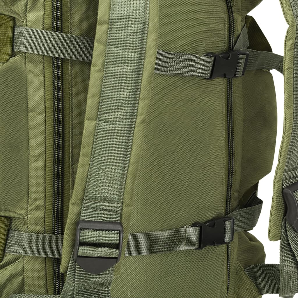 3-u-1 torba u vojničkom stilu 45 L maslinastozelena