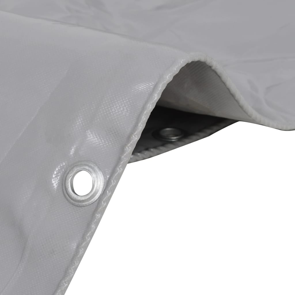 Cerada 650 g/m² 3 x 4 m siva