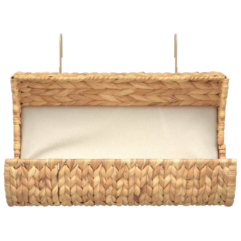 Krevet za mačke od vodenog zumbula s jastukom 37 x 20 x 20 cm